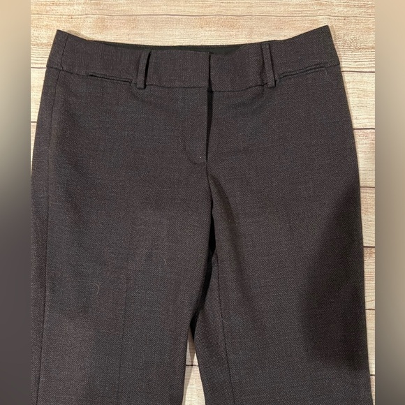 Ann Taylor loft, black Marisa trouser size 6 flare leg - Picture 2 of 8